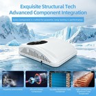 12v 10000btu Rv Rooftop Ac Heating Cooling Ultra-quiet Dc Unit For Motorhome