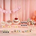 Cake Stand Set Dessert Table Load 9kg Display Free Standing Set Cupcake Holder