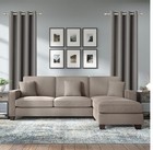 12-20 Inch Short Adjustable Matte Nickel Curtain Rod  1 Inch Diameter Heavy Duty