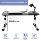 Foldable Laptop Table Stand Lap Sofa Bed Tray Computer Notebook Desk Adjustable
