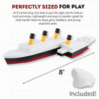 Split Floating Titanic Bath Toy And Pool Toy Action Titanic Toy For Kids