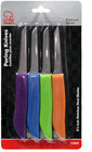 Select Paring Knife  2 5 Inch Blade 6 Inches In Length 4 Piece Set  Assorted