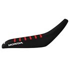 1999-2007 Honda Trx 400ex Trx 400 Ex Seat Cover All Black W  Red Ribs  203