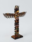 Ray Williams  nuu-chah-nulth  Ca 1933-1988  Model Totem Pole