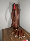 Vintage Tufhorse By Pga Leather Golf Bag Genuine Leather Brown Golf Bag W Covers