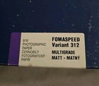 Foma Fomaspeed Variant Iii 312 8  X 10  B w Matte Photographic Paper 100 Sheets
