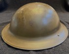 Ww2 1941 Brodie Helmet W liner   Chinstrap Made By General Steel Wares  Toronto