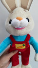 15  Baby First Tv Plush Harry The Bunny Rabbit Doll Red Overalls Stuffed Toy