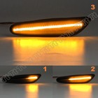 Sequential Smoked Led Side Marker Lights For Bmw E60 E61 E82 E88 E90 E91 E92 E93