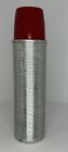 Vintage Thermos Brand Vacuum Bottle Model 2484 Aluminum Ribbed  1960-70   s 