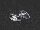 Replacement Screw-in Nose Pads For Prada Eyeglasses Sunglasses Silver 14mm