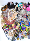Vintage   Modern Craft Junk Jewelry Lot Necklace Bracelet Earring Watch  8