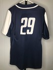 St  Paul Saints Milb Nike Men s Minor League Baseball Button Up Jersey Sz Md