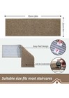Smilool Stair Treads Non Slip For Wooden Steps Indoor 15 Pack 8  X 30  Carpet   