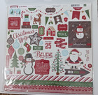 Echo Park The Story Of Christmas  12x12 Scrapbook Collection Kit Stickers Paper