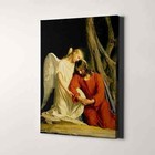 An Angel Comforting Jesus Before His Arrest In The Garden Canvas Wall Art Print