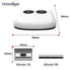 12v Rooftop Air Conditioner Rv A c Unit Non-duct Cool And Heat 2 In 1 For Car