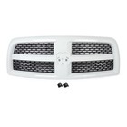 For 2013-2018 Dodge Ram 2500 3500 Laramie Tradesman Big Horn Bright White Grille