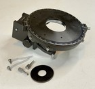 Olympus  bh2-srp  Circular Microscope Stage With Centering Screws And Clips