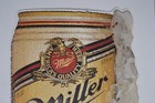 Vintage Miller Genuine Draft Light Beer Sign Thin Guage Metal Beer Mancave