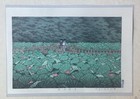 Kawase Hasui  Shiba Benten Pond  Original Woodcut Print