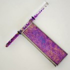 Vintage Stained Glass Kaleidoscope Glitter Oil Wonder Wand