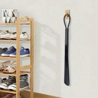 1pc Extra Long Flexible Plastic Shoe Horn     No Bending  Durable Shoe Spoon Assis