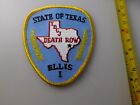 Death Row Texas Ellis 1 Patch Shoulder Crest Tx Police Tdcj Criminal Justice
