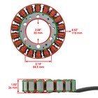 Stator Regulator Rectifier W gasket For Yamaha V Star 650 Xvs650 Custom 2004-16
