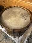 Antique Marching Snare Drum W  Carrying Strap