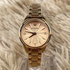 Bulova Sutton Rose Gold Dial Stainless Steel Strap Women s Watch 97p151