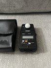 Minolta Autometer Iii F Light Meter In Original Case W Spherical Dome Iiif