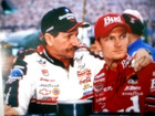 Dale Earnhardt Jr Signed W  Sr  3 Vintage  8 Dei Bud Chevys Nascar Wc 8x10 Photo