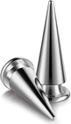 170 Pieces Multiple Sizes Cone Spikes Screwback Studs Rivets Large Medium Small