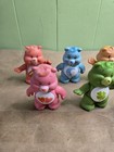 Vintage Care Bears Poseable Figures Lot  7  1983-85 Agc Hong Kong Kenner 3 5 