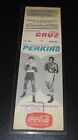 1963 Boxing Roberto Cruz V Eddie Perkins Championship Ticket Manilla Philippines
