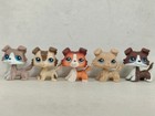 5pcs lot Littlest Pet Shop Figure Lps Collie Dog  67 2210 1542 1194 Kid Toy