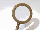 Vintage Nautical Retro Brass Magnifying Magnifier Glass 1920 Dollond London Gift