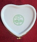 Vtg Lily Creek You Are Special Porcelain Heart Trinket Jewelry Keepsake Box