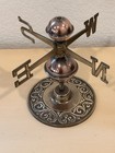 Brass And Copper Weathervane On Stand 6 5    Tall  vintage