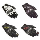 Alpinestars Smx1 Air V2 Leather Road Gloves Sport Racing Street Motorcycle New