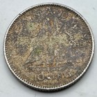 1950 Silver   800  Canadian Dime - 10c - Canada - Free Shipping