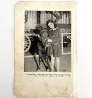1930 Betty Bell Circus Print Horse Antique Carnival Ephemera 8 X 5