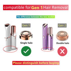 Replacement Heads For Finishing Touch Flawless Facial Hair Remover  2pcs Gen 1