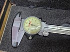 Starrett Dial Caliper W  Case No  120 0-6     001  Hardened Stainless Machinist