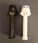 Lot Of 2 Pez Candy Dispensers Darth Vader   Storm Trooper