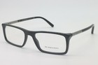 Burberry B 2092 3001 Black Gunmetal Authentic Frame Eyeglasses B2092 52-17
