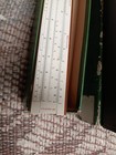 Vintage Keuffel   Esser K e Wooden Slide Rule N-4053-3 With Leather Case   Box