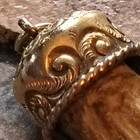 Early Victorian Pet Spider Monkey s Paw Gold 14k   Bangle For Necklace Bracelet 