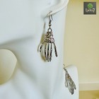 Halloween Earrings Set  Witchy Wicca Jewelry Pack With Pumpkin Ghost Spider Bat